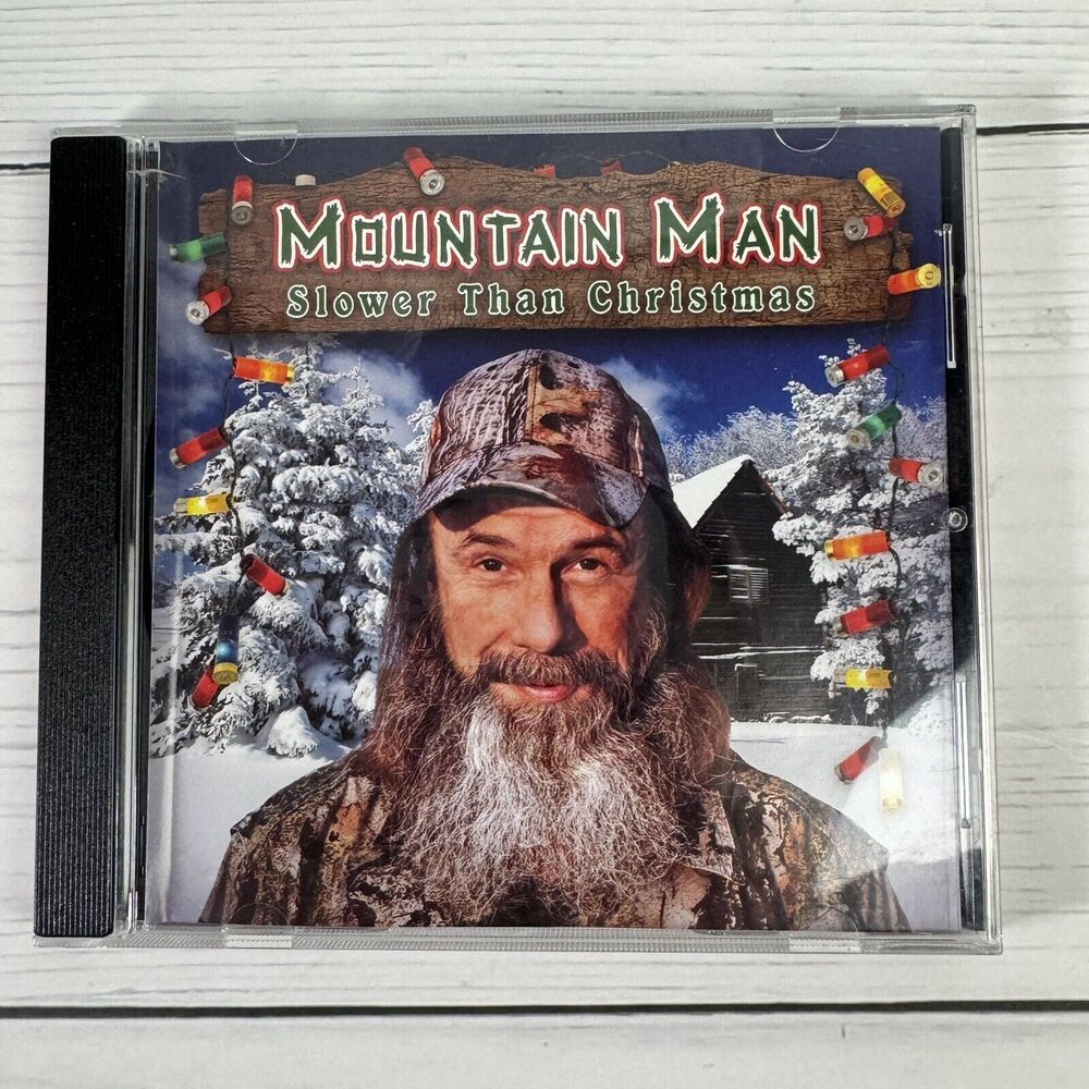 Mountain Man‎ Slower Than Christmas CD 2013 Tim Guraedy Duck Dynasty